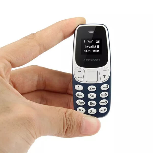 Mini teléfono móvil portátil BM10 NEGRO