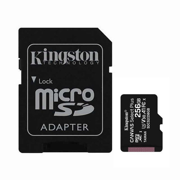 Tarjeta de Memoria Kingston 256GB Clase 10 100MBs