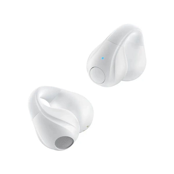 Auriculares Inalámbricos TWS con Bluetooth, Clip de Conducción Ósea y Diseño Transparente