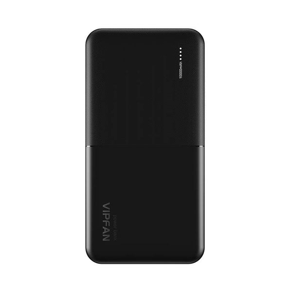 Batería Externa 10000mAh Ultra-fina, 2xUSB, Vipfan F04