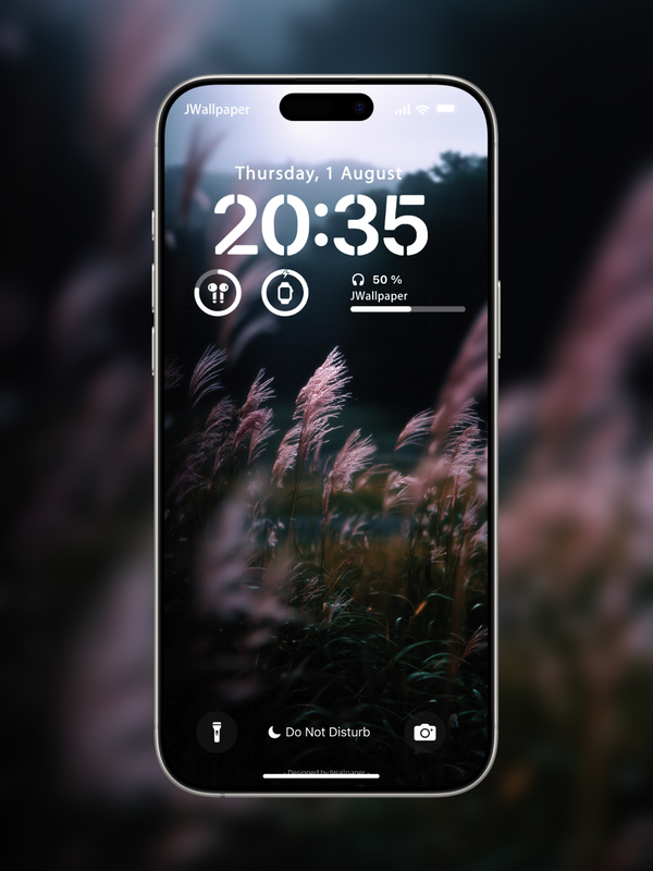 Campos Susurrantes: Fondos de Pantalla Brisa de Otoño para iPhone, Android,