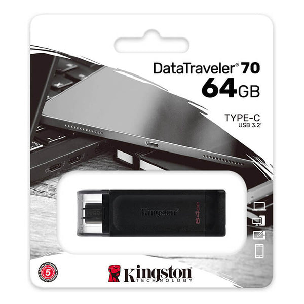 Pendrive 64GB Kingston USB Tipo-C