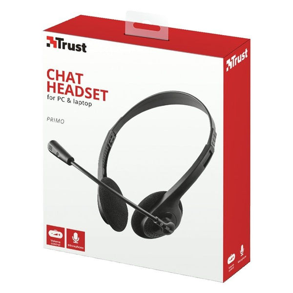 Auriculares con Micrófono Jack 3.5 Trust Primo Chat