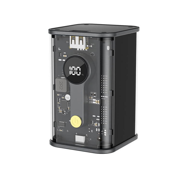 Batería Externa carga rápida 12000mAh 22.5W carcasa transparente IKREA –  ▷ZONA 3G