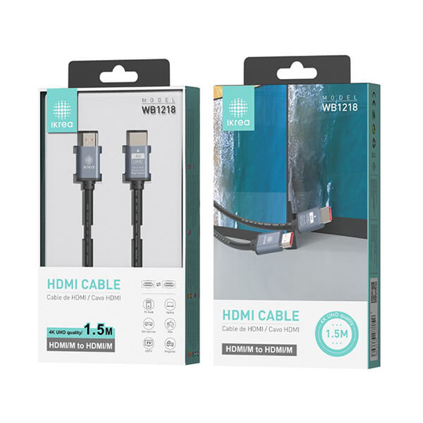 Cable HDMI Ultra HD 4K 1.5 Metros