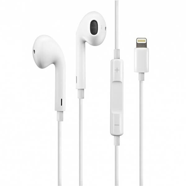 Auriculares Lightning directo con cable para iPhone 14, 13, 12, 11 y  iPad con micrófono y control de volumen