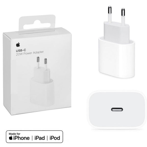 Cargador de Pared Tipo-C/ 20W Original Apple